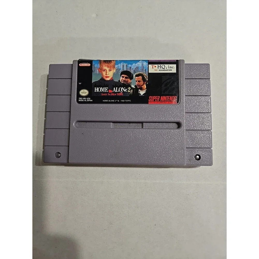 Home Alone 2: Lost in New York (Super Nintendo SNES) VGC Authentic